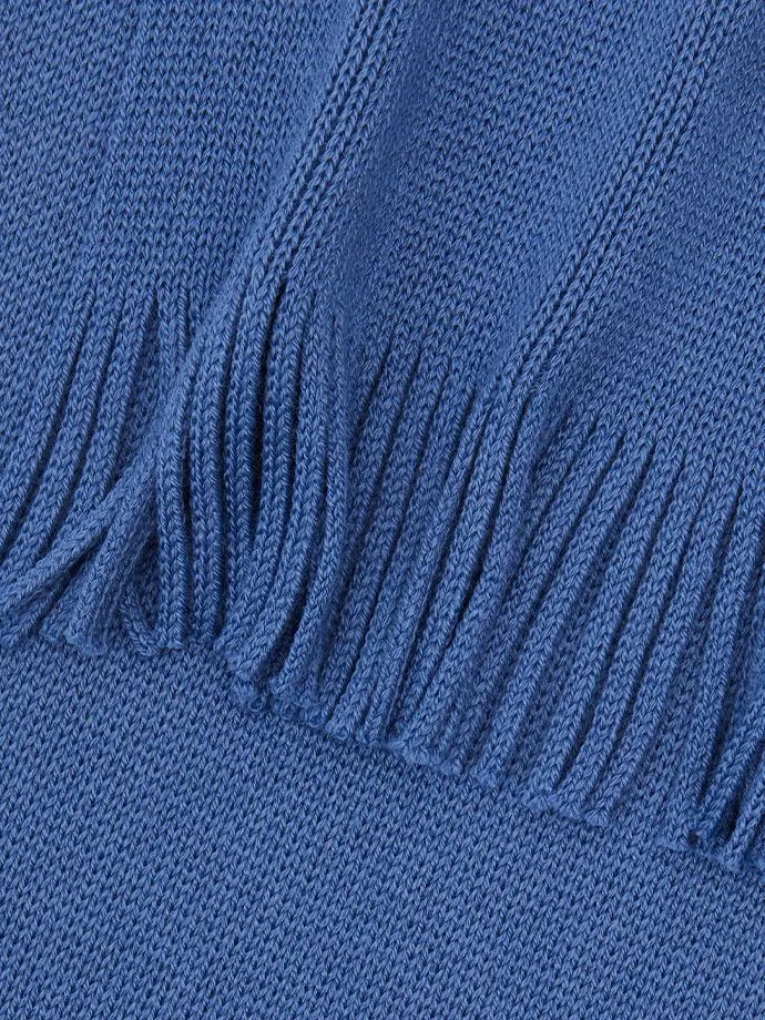 Шарф женский синий